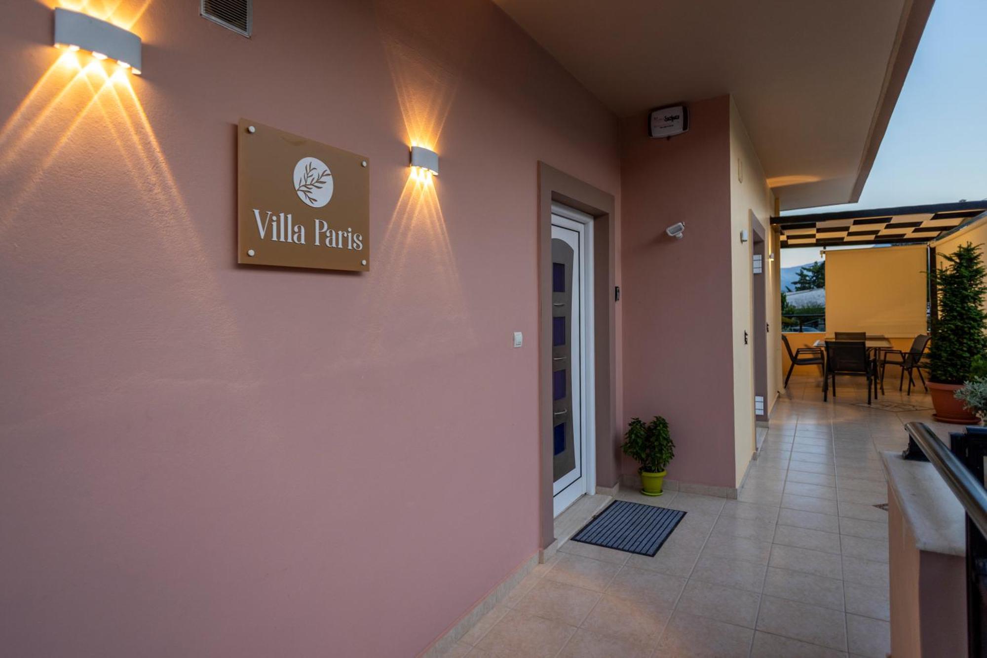 Villa Paris With Rooftop & Jacuzzi Kato Valsamoneron Ngoại thất bức ảnh